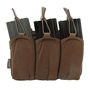Emerson tasca tripla LIGHT porta caricatore m16 per tattico frame Plate carrier (coyote brown)