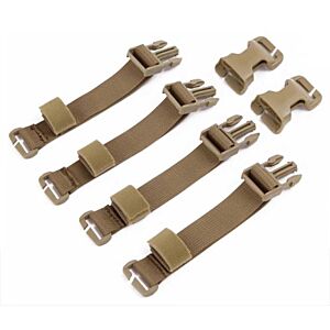 Emerson Kit cinghiette HS style con clip di sicurezza (coyote brown)