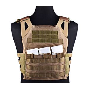 Emerson giubbino tattico jumper plate carrier (coyote brown)