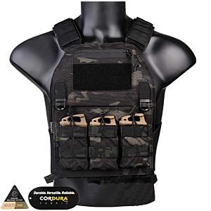 Emerson giubbino tattico 419 plate carrier (multicam black)