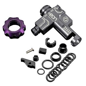 GATE EON T hop-up TITANIUM CNC full set per fucile elettrico M4 (ghiera viola)