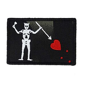 TMC patch in velcro BARBANERA (nera)