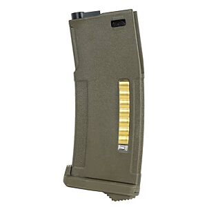 PTS caricatore ENHANCED EPM 150 colpi per fucile elettrico m4 (verde)