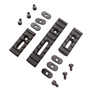 Element rail set in metallo per astina moe style