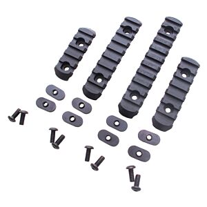 Element rail set in polimero per astina tattica moe style (4 pz)