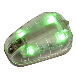 Element Torcia per elmetti personal light tan (luce verde)