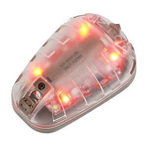 Element Torcia per elmetti personal light tan (luce rossa)