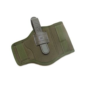 Vega holster fondina fianco c/porta caricatore (verde)