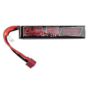 Fuel Rc batteria lipo stick 1200mha 11.1v 15c (connettore T dean)