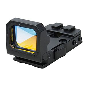 TMC ottica mini red dot sight pieghevole per pistola (nera)