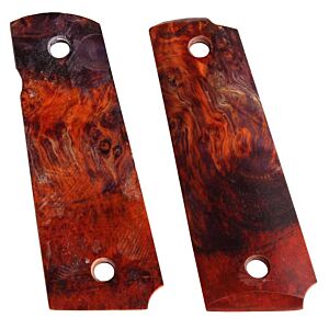 5KU guancette in legno laccato per pistola m1911 (ORANGE)