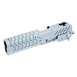 5KU MATRIX CNC aluminum slide & frame set for Marui Hi capa gas pistol (grey)