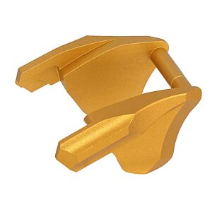 5KU leve sicura in alluminio per pistola a gas Hi-capa (dorate)