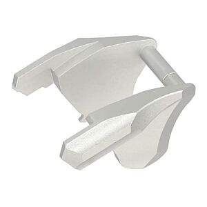 5KU leve sicura in alluminio per pistola a gas Hi-capa (silver)