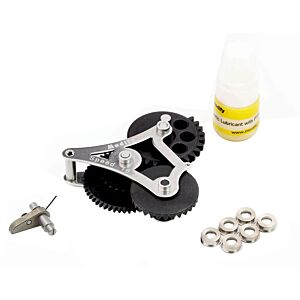 Modify gruppo ingranaggi in acciaio MODULAR per gearbox 7mm (16.32:1) Hi Speed