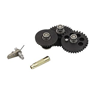 Modify gruppo ingranaggi in acciaio SMOOTH con chiave per gearbox 8mm (16.32:1) Hi Speed
