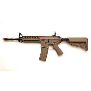 G&g fucile elettrico m4 ras toptech full metal (tan)