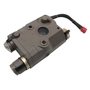 G&p Peq15 porta batteria con lipo 1800 7.4v (tan)