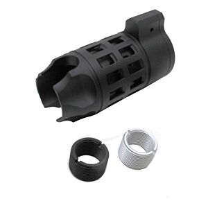 G&p spegni fiamma capture iron bars per fucili elettrici (nero)