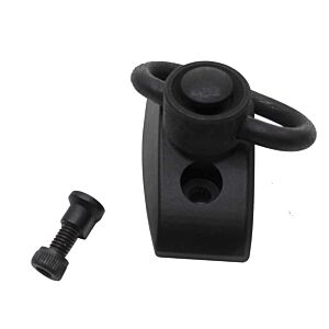 G&p porta cinghia KEYMOD con appoggio pollice destro per astine anteriori (nero)