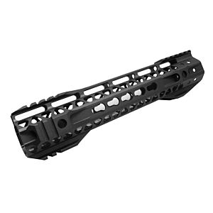 G&P astina MOTS II Keymod da 10.75 pollici per fucile elettrico m4 (nera)