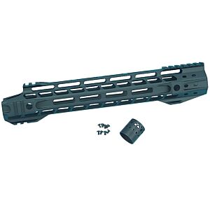 G&P astina Upper Cut M-LOK da 12.5 pollici per fucile m4 (nera)