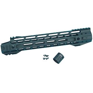 G&P astina Upper Cut M-LOK da 12.5 pollici per fucile m4 (nera)