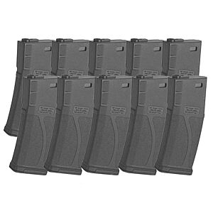 BLUEBOX scatola caricatori 140 colpi per fucile elettrico M4 (nero)