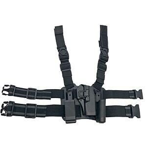 SOP set fondina cosciale cqb gen.III per pistola glock (nero)