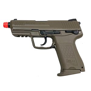 Umarex pistola a gas HK45c scarrellante (tan)