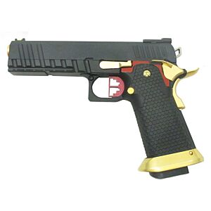 Armorer Works pistola a gas Hi capa 5.1 HYBRID (gold/nera)