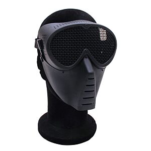 Royal maschera facciale a rete (nera)
