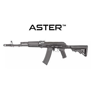 Specna Arms fucile elettrico EDGE® 2.0 AK74M BCM slide stock (nero)