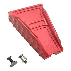 JJ airsoft grip RSAC multiuso per astine tattiche (rossa)
