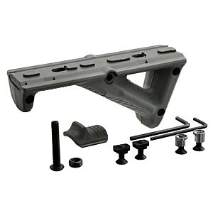 JJ airsoft grip angolare A-2 hand stop multiuso per astine (grigia)