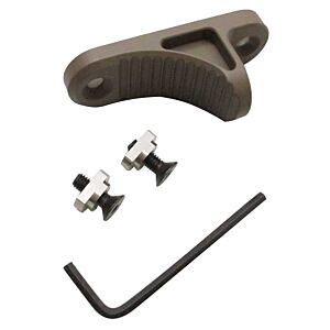 JJ airsoft B5 hand stop grip for M-LOK handguards (tan)
