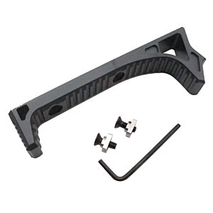 JJ airsoft Link curved foregrip for M-LOK handguards (black)