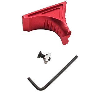 JJ airsoft grip hand stop RS KAVE per astine M-LOK (rossa)