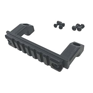 JJ Airsoft slitta laterale porta dot per astine M-LOK (nera)