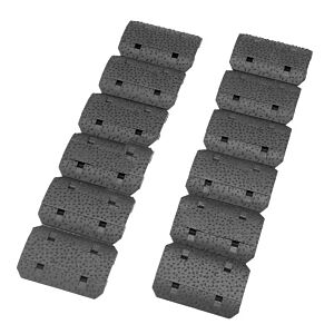 JJ Airsoft cover set M-LOK per astine tattiche (nero)