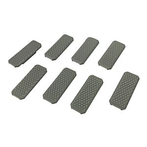 JJ Airsoft cover set M-LOK Type-1 per astine tattiche (grigio)