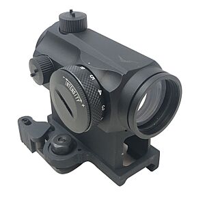 JJ airsoft T043 minimal red dot scope with extension (black)