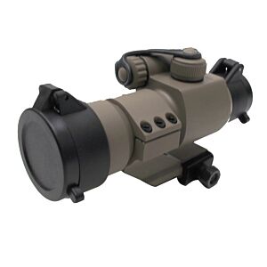 JJ airsoft ottica red dot M2 style deluxe (tan)