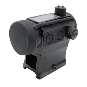 JJ airsoft T043 solar power minimal red dot scope full set (black)