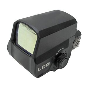 JJ airsoft LCO style red dot scope (black)