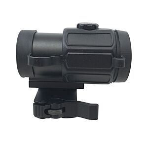 JJ Airsoft ottica G43 MICRO ingranditore 3x con killflash e anello abbattibile (nero)