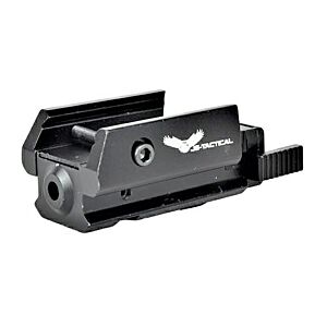 JS-Tactical mini laser LOW-PRO per slitte 20mm (rosso)