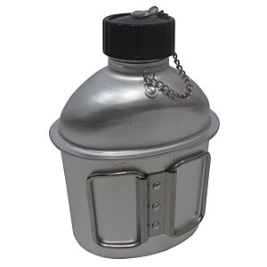 Js-tactical 1 liter aluminum canteen with cup