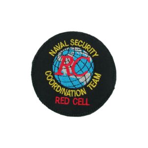 King arms patch sealteam 6 red cell (tonda)