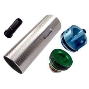 Fps kit cilindro in ergal/POM per fucile elettrico M4 corto (alto flusso)